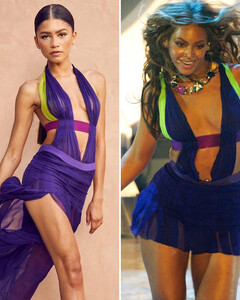 Зендая повторила образ Бейонсе 2003 года