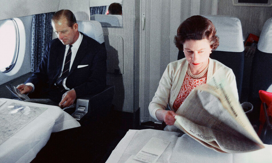 Елизавета II и принц Филлип путешествуют вместе