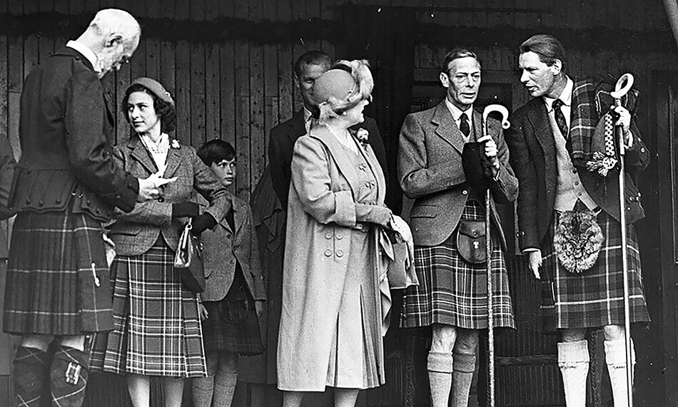 королева Елизавета и король Георг VI