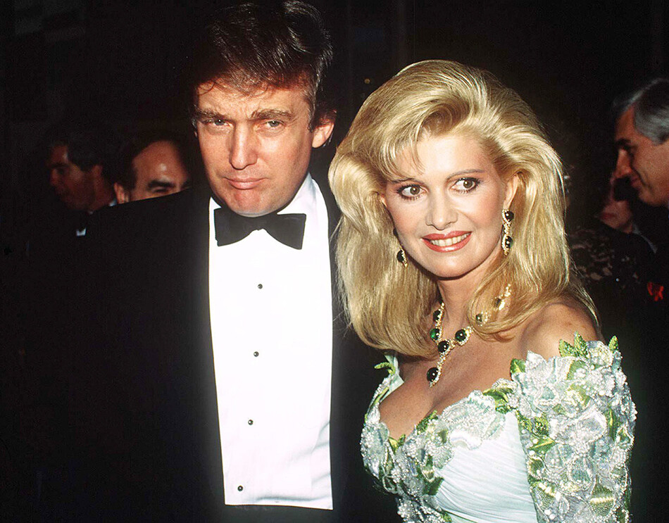 Ивана Зельничкова и Дональд Трамп