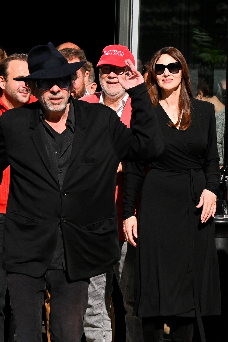 Тим Бертон и Моника Беллуччи