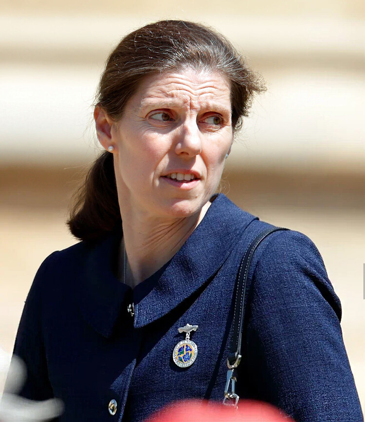 Мария Тереза Туррион Борралло во время свадьбы Принца Гарри и Меган Маркл, 2018