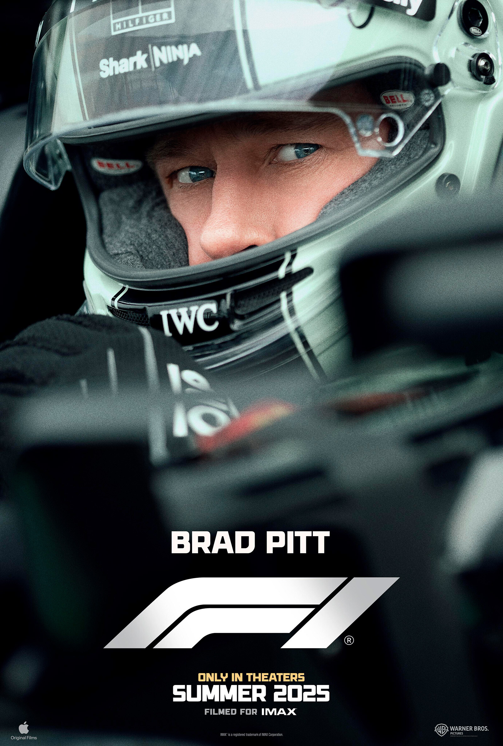 В сети появился первый тизер фильма «F1» с Брэдом Питтом