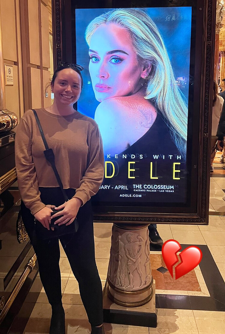 Мэри Клэр Донахью приехала в Лас-Вегас из Иллинойса со своей семьёй на шоу Адель. Они уже были в городе, когда им сообщили, что концерт отменён