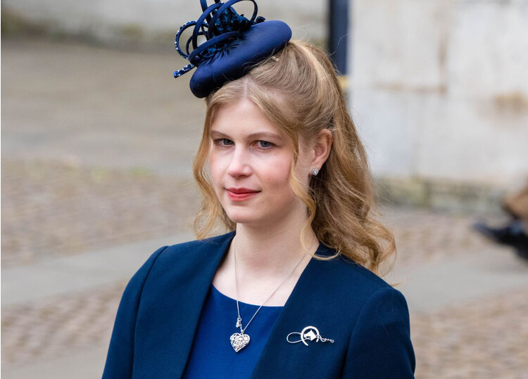 Леди Луиза Виндзор на поминальной службе принца Филиппа, 2022