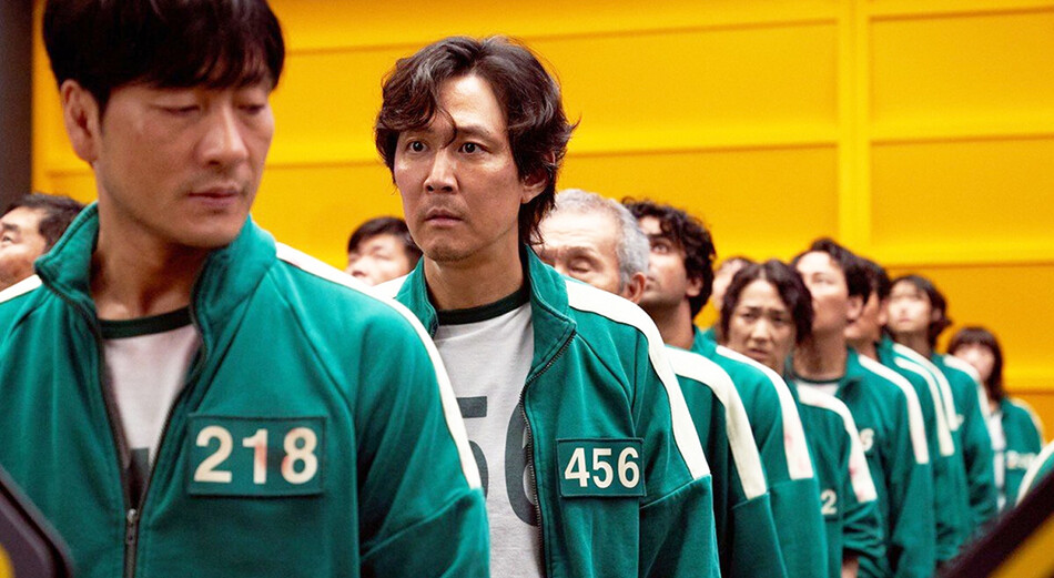 Кадр из сериала «Игра в кальмара», 2021