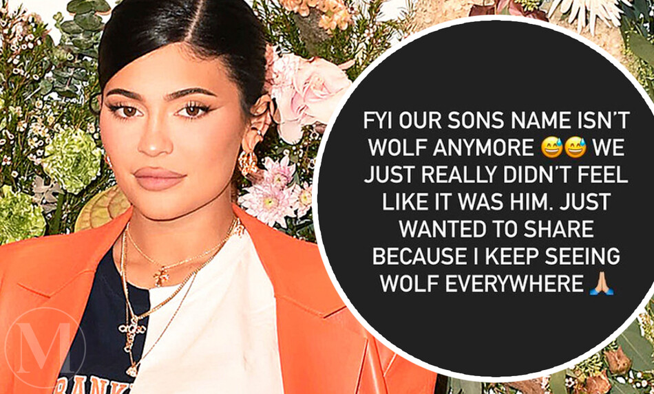 Опять не то: Кайли Дженнер и Трэвис Скотт решили изменить имя своему новорождённому ребёнку