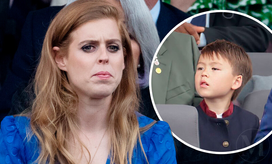 Пасынок принцессы Беатрис — Вулфи, впервые появился в составе королевской семьи