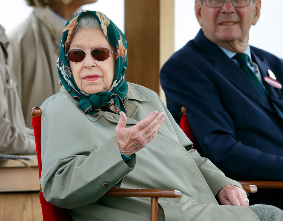 Елизавета II на Королевском Виндзорском конном шоу 2021