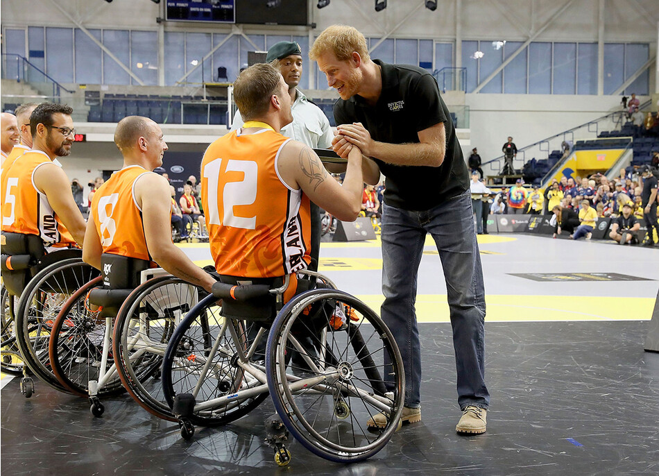 Принц Гарри на Invictus Games, 2017
