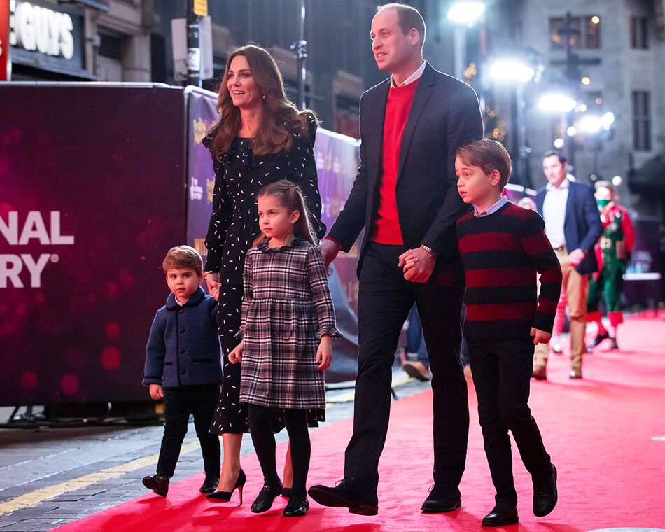 Принц Луи, принцесса Шарлотта и принц Джордж, 2020