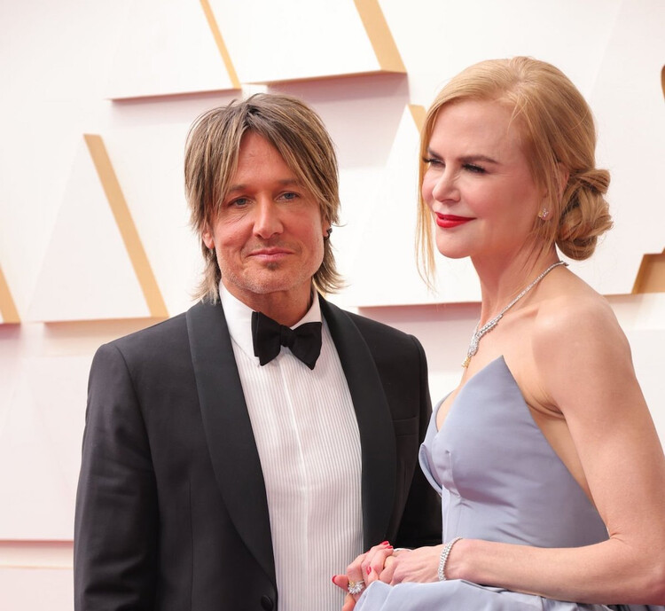 Николь Кидман и Кит Урбан на премии «Оскар», 2022