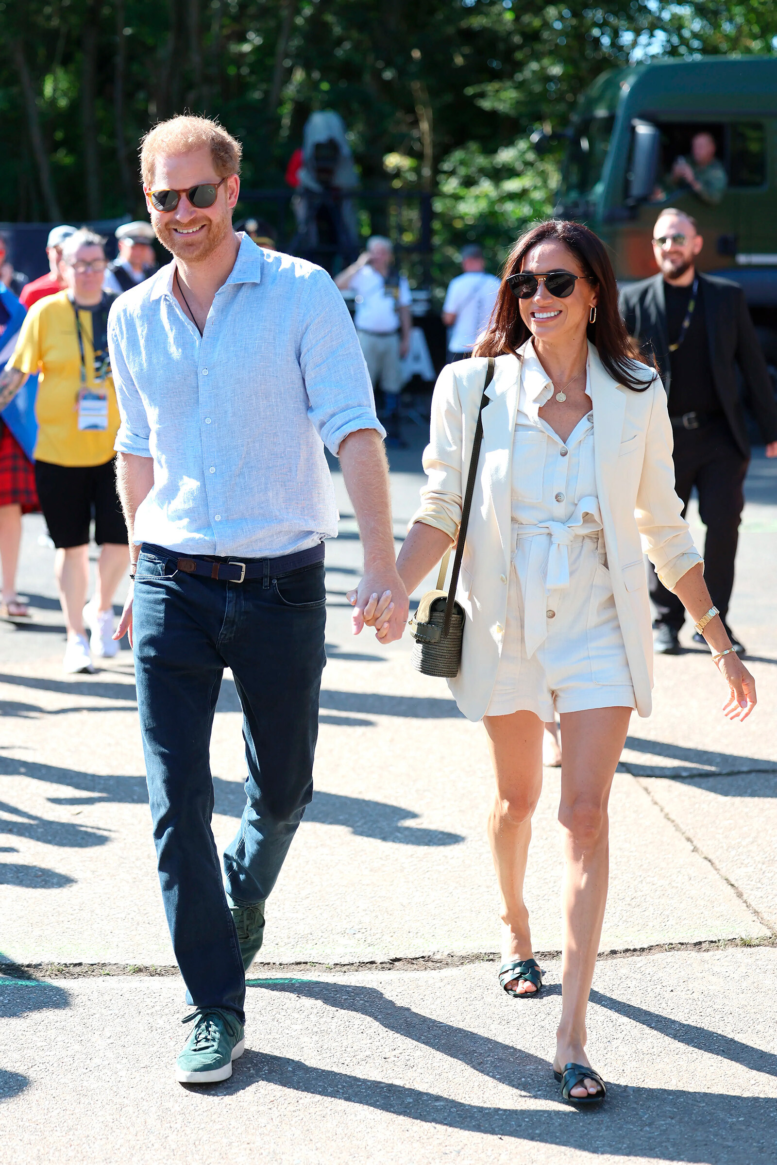 Принц Гарри и Меган Маркл на Invictus Games, 2023