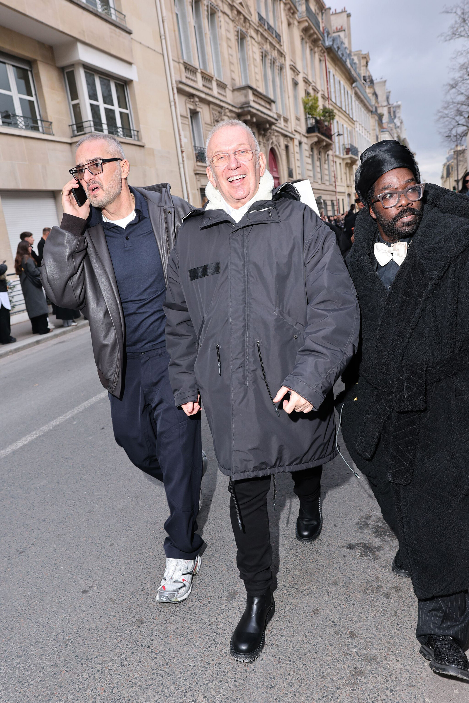 Жан-Поль Готье на показе Christian Dior