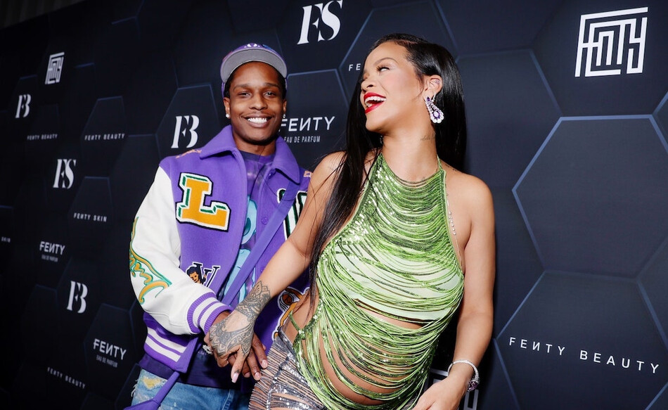 A$AP Rocky и Рианна празднуют открытие Fenty Beauty & Fenty Skin, 2022