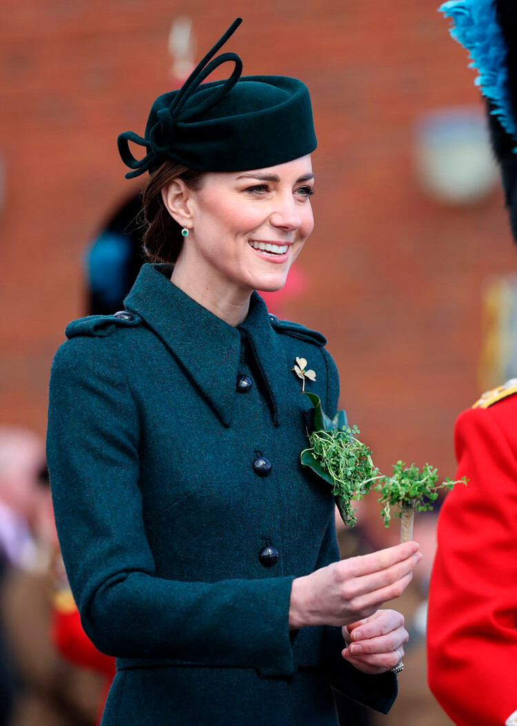 Как Кейт Миддлтон нарушила 121-летнюю королевскую традицию во время празднования Дня Святого Патрика?