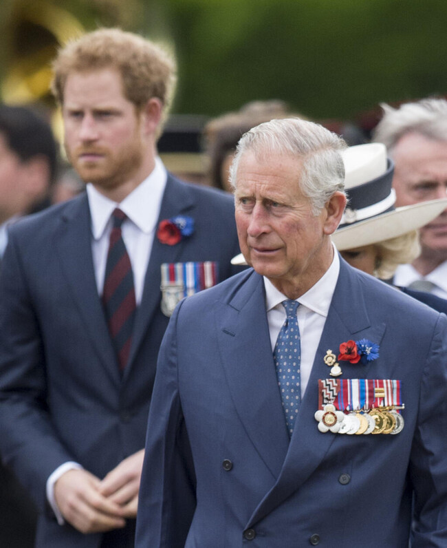 Принц Гарри и принц Чарльз