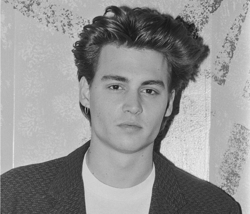 Джонни Депп в молодости