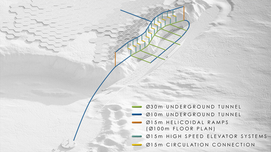 План застройки марсианского города от архитектурного бюро ABIBOO studio