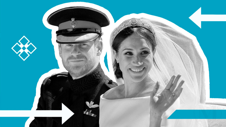 Принц Гарри и Меган Маркл день свадьбы