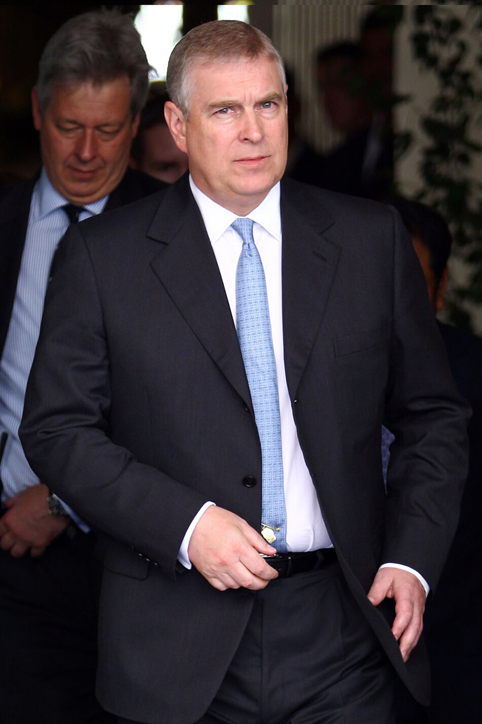 Встреча принца Эндрю в Лондоне - 25 июля 2012 г.