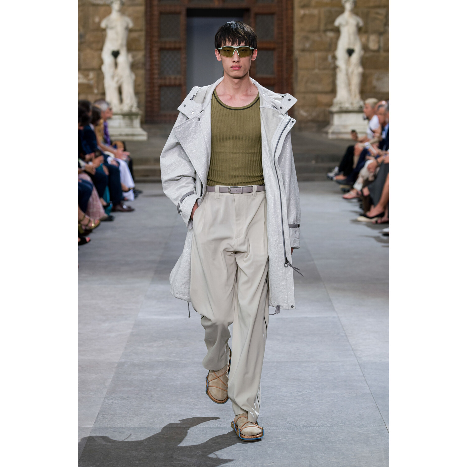 Фото Salvatore Ferragamo Spring 2020 Menswear Collection / Salvatore Ferragamo весна- лето 2020 / Неделя моды: Pitti Uomo