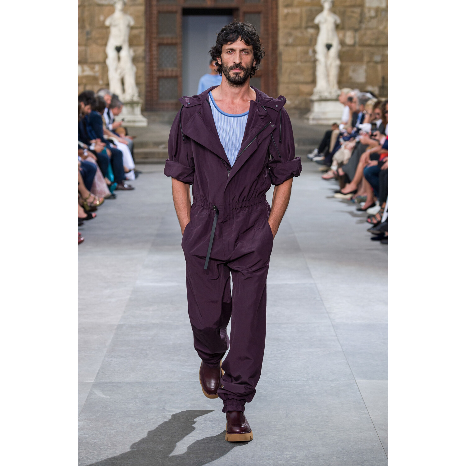 Фото Salvatore Ferragamo Spring 2020 Menswear Collection / Salvatore Ferragamo весна- лето 2020 / Неделя моды: Pitti Uomo