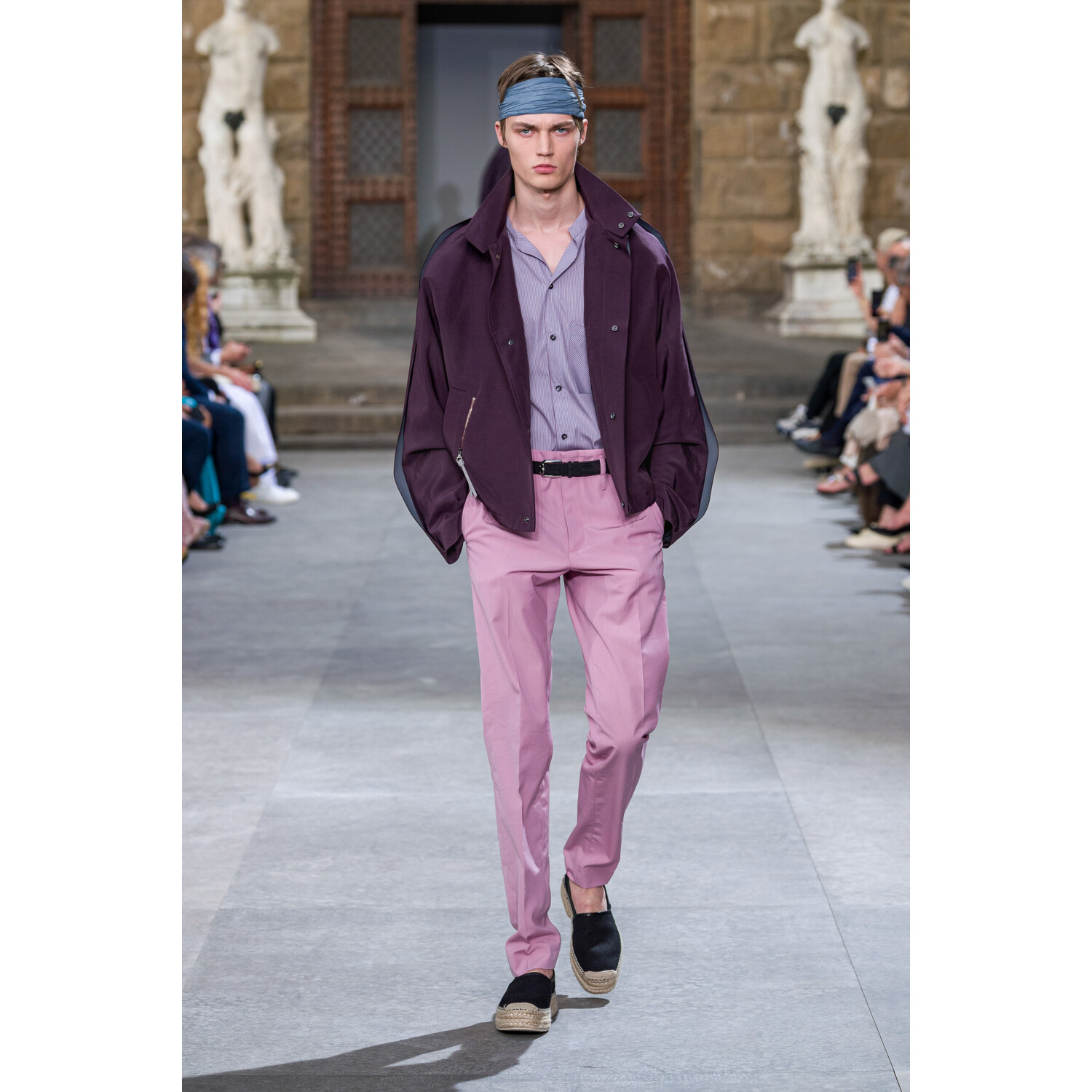 Фото Salvatore Ferragamo Spring 2020 Menswear Collection / Salvatore Ferragamo весна- лето 2020 / Неделя моды: Pitti Uomo