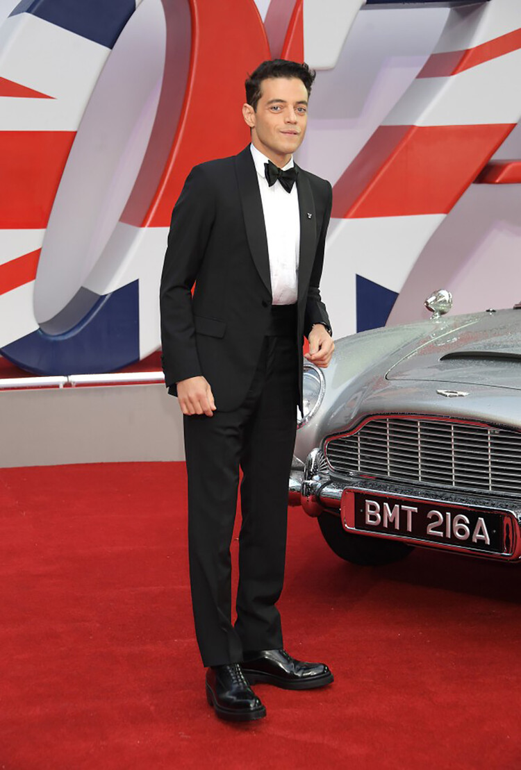 Рами Малек на мировой премьере фильма «Не время умирать», в королевском Альберт-холле, в Лондоне, 28 сентября 2021