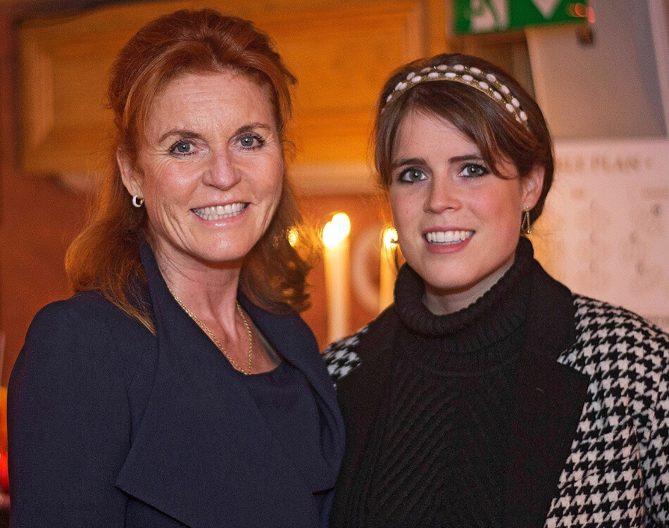 Сара Фергюсон и принцесса Евгения