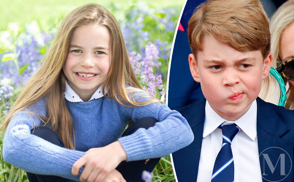 Гены дают о себе знать: Елизавета II и Кейт Миддлтон регулярно шутят о том, что Шарлотта любит командовать Джорджем