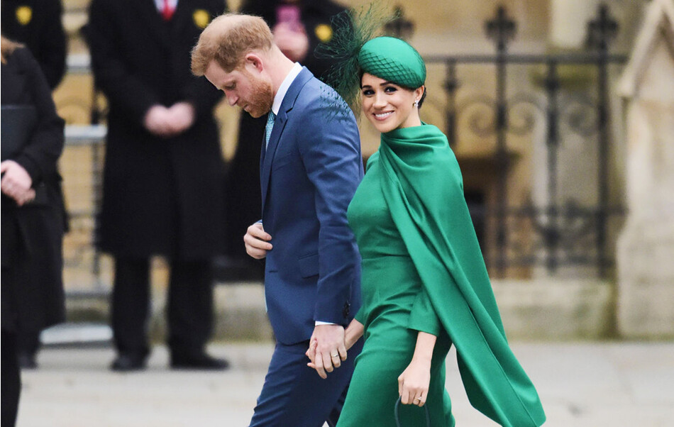 Принц Гарри, герцог Сассекский, и Меган, герцогиня Сассекская, посещают службу в честь Дня Содружества 2020 года в Вестминстерском аббатстве 9 марта 2020 года в Лондоне, Англия