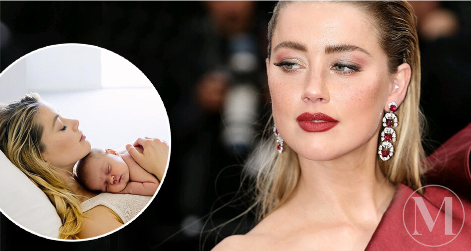 Эмбер Херд стала мамой