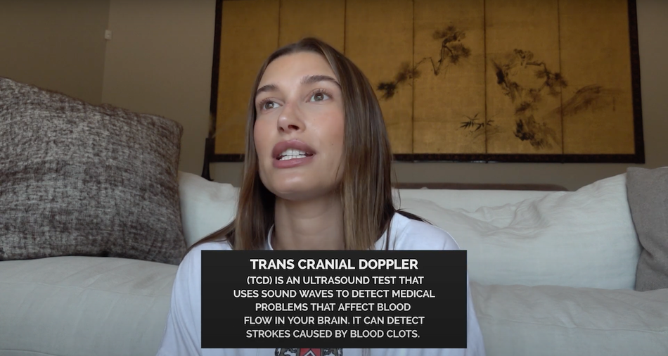 Хейли Бибер в последнем видео на YouTube