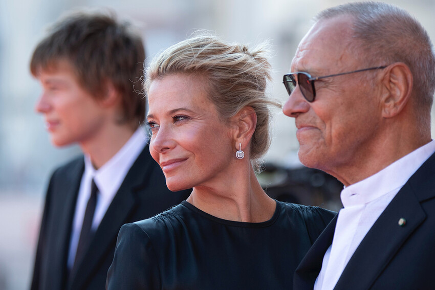 Юлия Высоцкая и Андрей Кончаловский