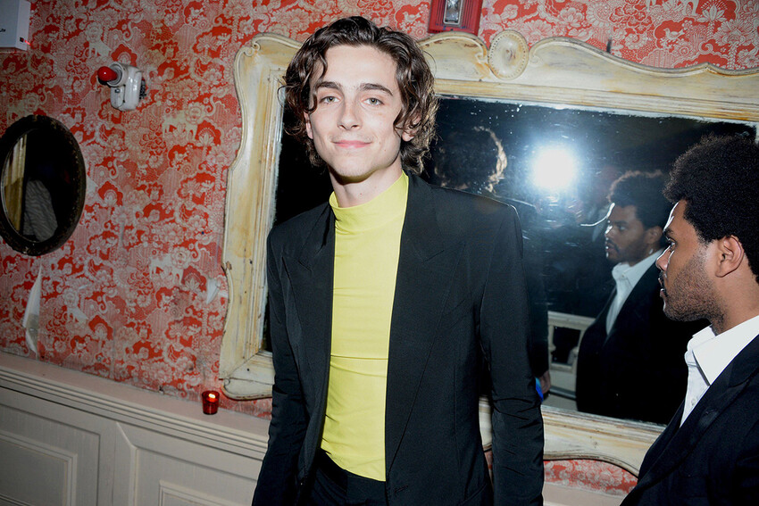 Тимоти Шаламе и Эйса Гонсалес