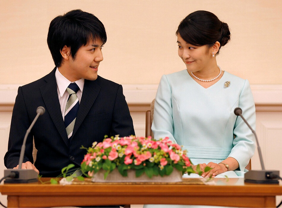 Принцесса Мако из Акисино и её жених Кей Комуро