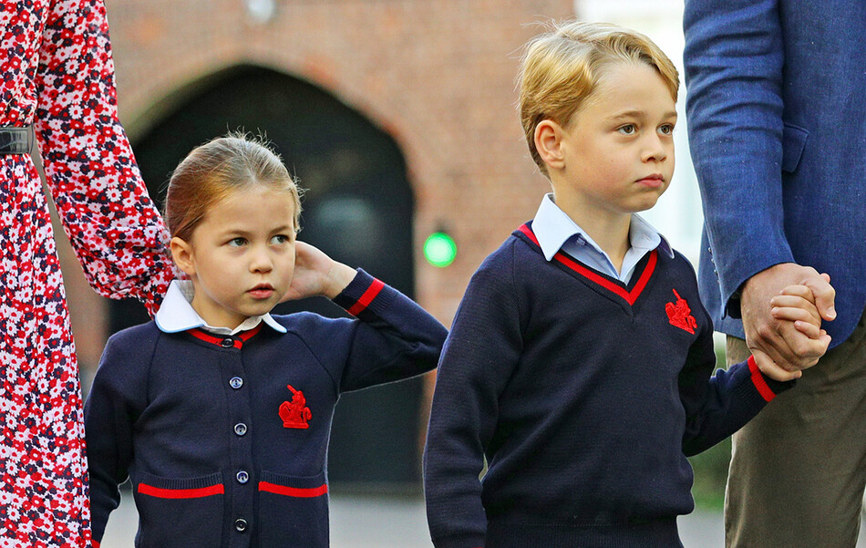 Принцесса Шарлотта гораздо общительнее принца Джорджа