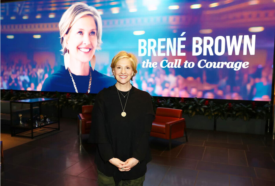 Брене Браун посещает «Брене Браун: Призыв к мужеству» на Netflix 16 апреля 2019 года в Лос-Анджелесе, Калифорния, США