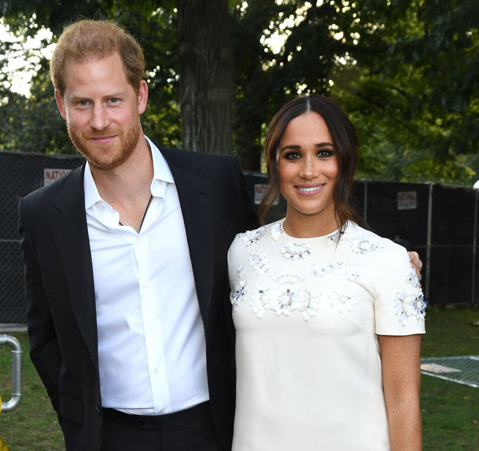 Принц Гарри, герцог Сассекский и Меган, герцогиня Сассекская, присутствуют на Global Citizen Live, Нью-Йорк, 25 сентября 2021 года в Нью-Йорке