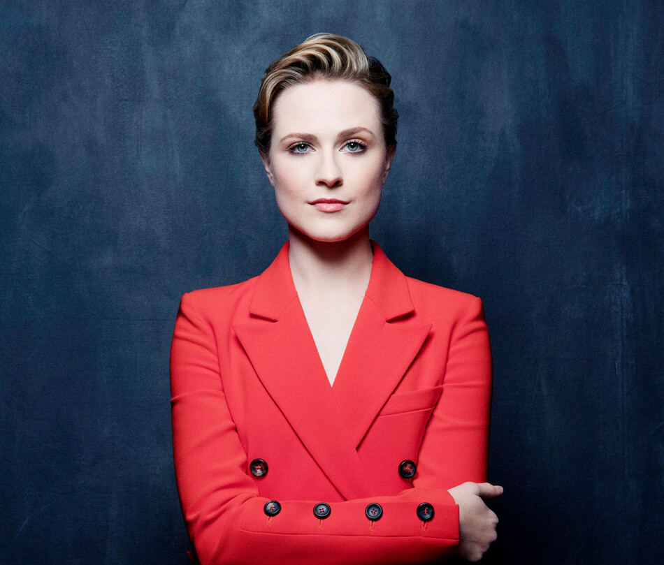 Эван Рэйчел Вуд на Международном кинофестивале в Торонто в 2017 году для Los Angeles Times 10 сентября 2017 года в Торонто, Онтарио, Канада