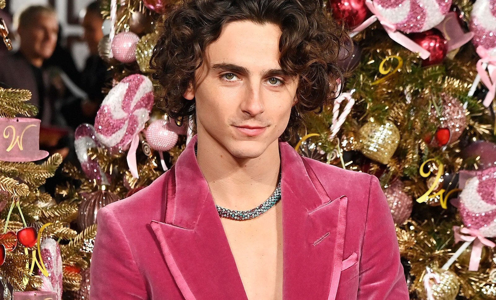 Тимоти Шаламе работал с Cartier над созданием ожерелья в стиле Вилли Вонки