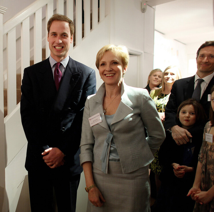 Принц Уильям и Джулия Самюэль