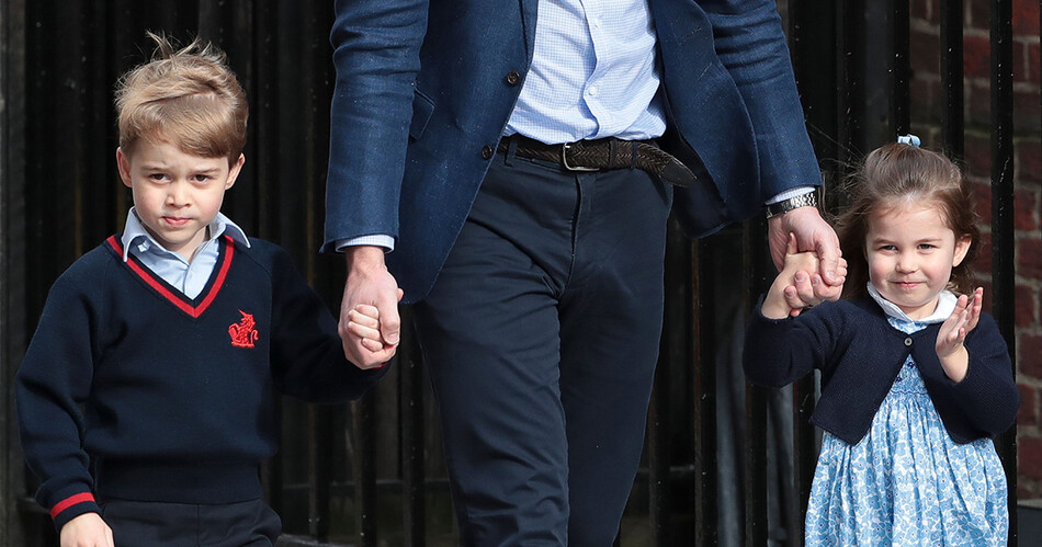 Принц Джордж и принцесса Шарлотта