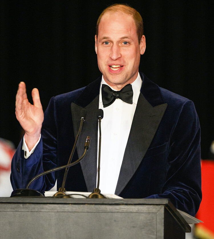 Герцог Кембриджский во время своей речи на ужине в Ямайке