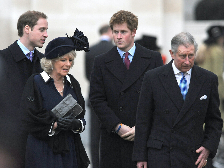 Открытие памятника королеве Елизавете, королеве-матери