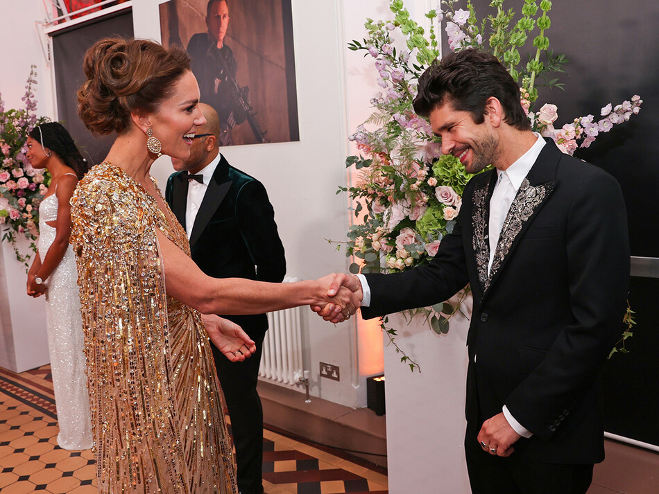 Герцогиня Кэтрин и Бэн Уишоу в Королевском Альберт-Холле, 28 сентября 2021