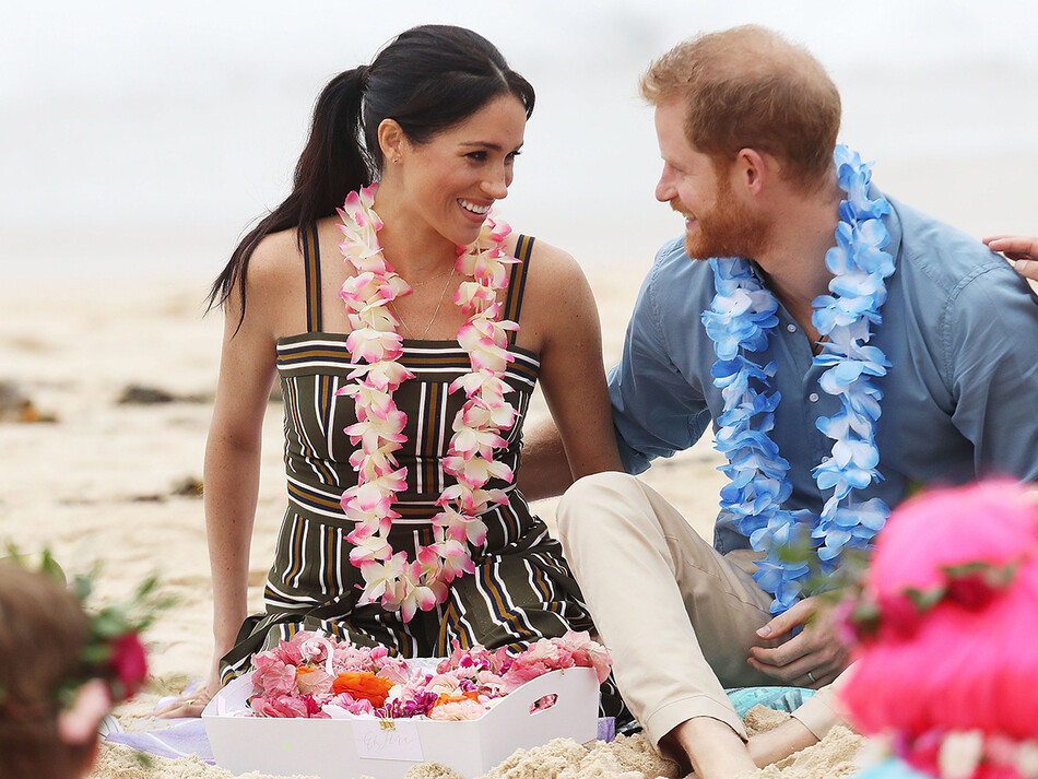 Герцог и герцогиня Сассекские, Южный Бонди-Бич 19 октября 2018 года в Сиднее, Австралия.