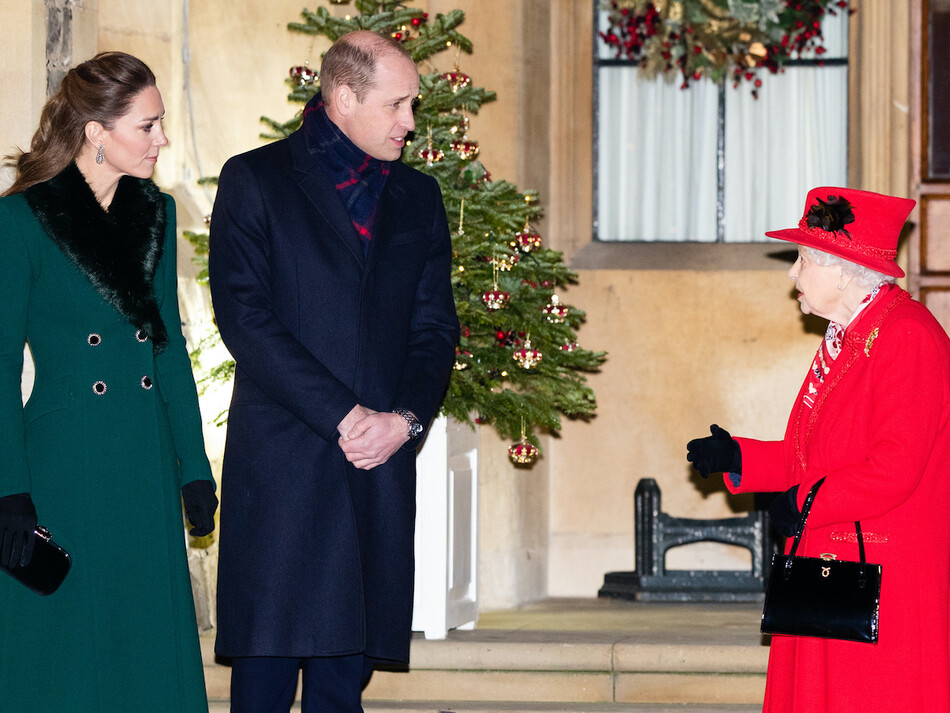 Члены королевской семьи в Виндзоре, 2020 год