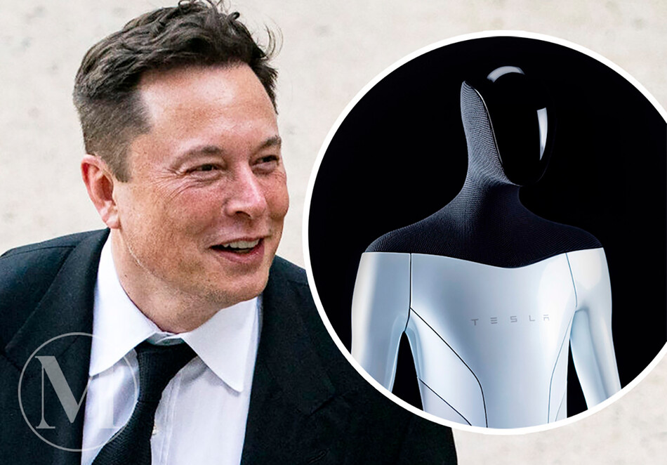 Компания Илона Макса Tesla выпустит робота-гуманоида Tesla Bot